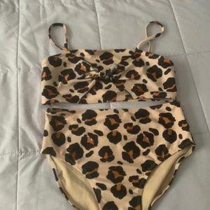 Girls Swimsuit size XL 12-14 Art Class